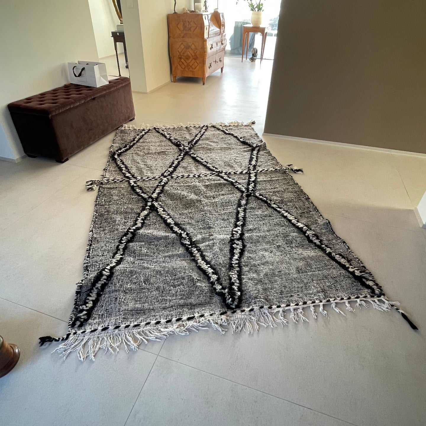Berber carpet Zanafi
